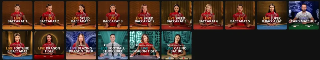 Live Baccarat